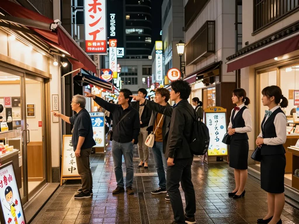 訪問のためのトップおすすめを提供する活気ある中洲ソープ街を体験してください。