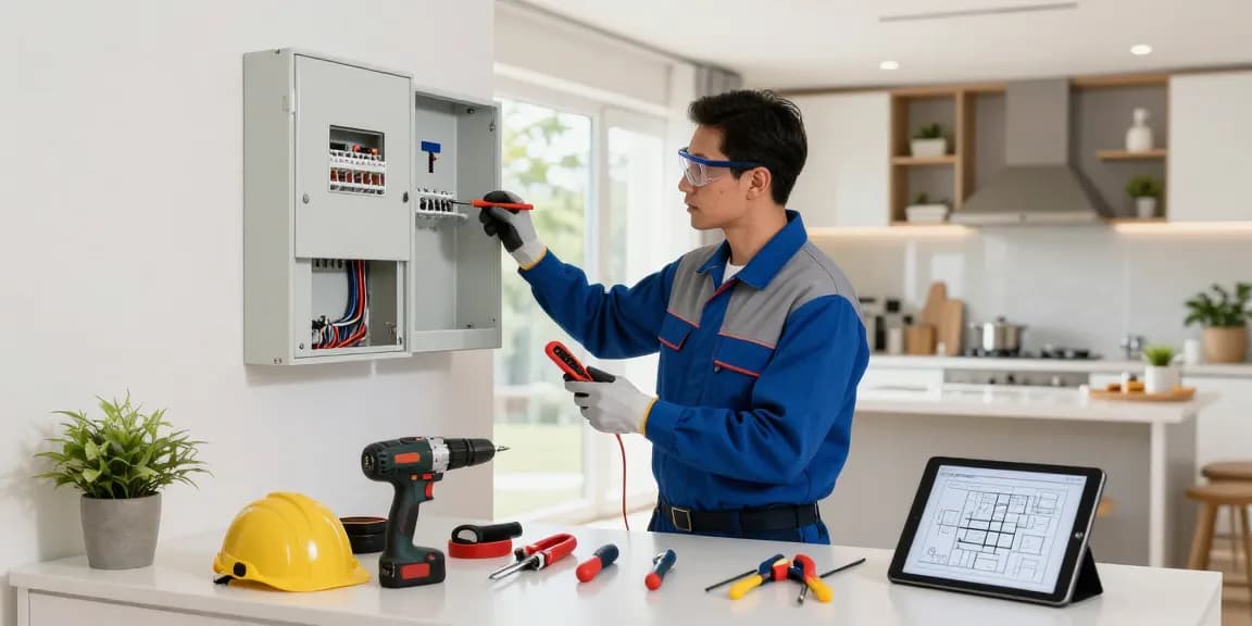 Choosing a certified electrical professional inspecting home wiring and electrical systems for safety and efficiency