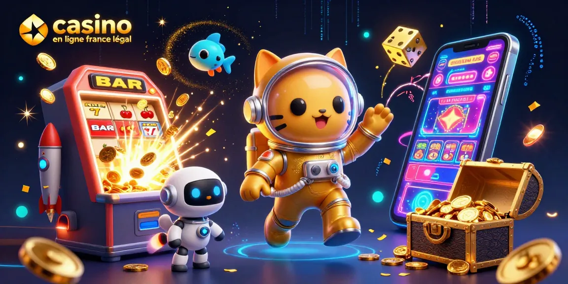 Jouez au casino en ligne France légal avec des machines à sous bourrées de gains.