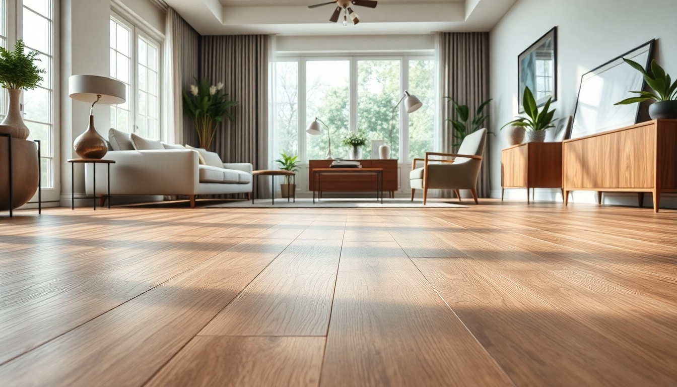 Explore premium flooring companies near me featuring luxurious vinyl flooring in a stylish interior.