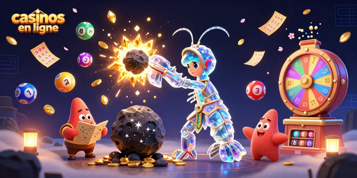 Plongez dans l'univers des casinos en ligne avec des personnages captivants et des éléments de jeu dynamique.