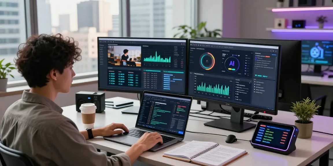 Expert AI detector enhancing content safety in a modern workspace with real-time monitoring.