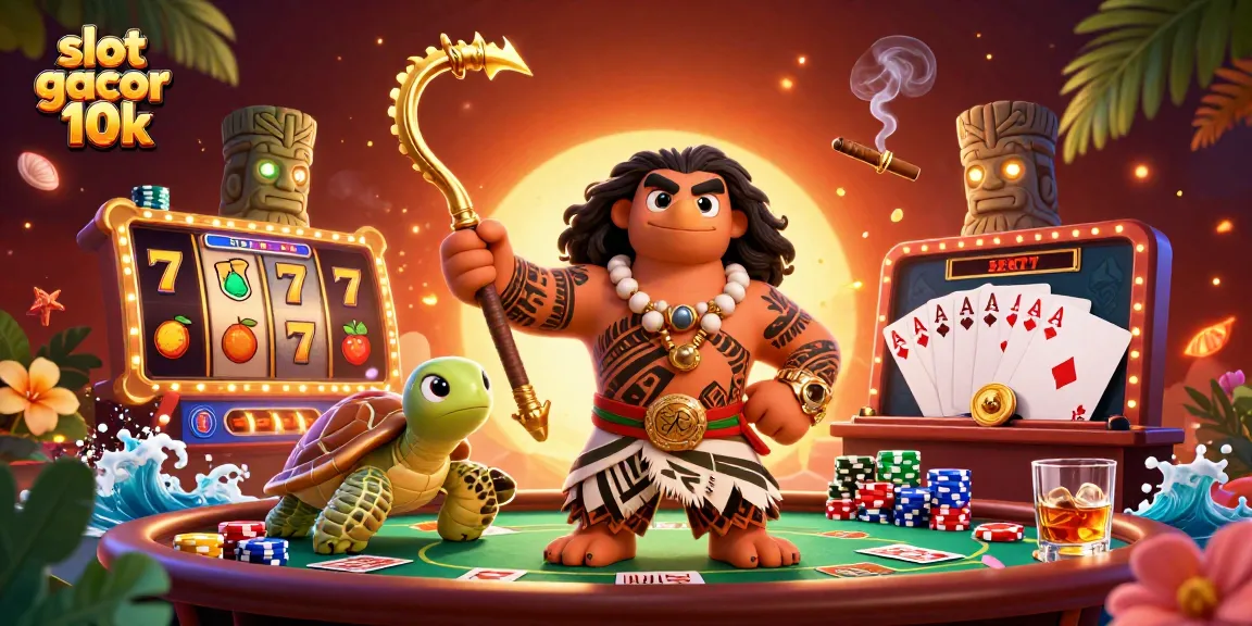 Engage with the thrill of slot gacor 10k featuring vibrant 3D characters and dynamic casino elements.