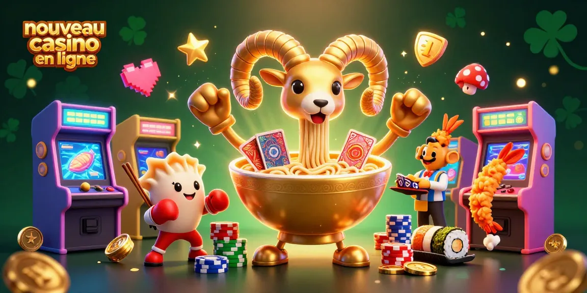 Jouer sur un nouveau casino en ligne avec un bouillon géant représentant le divertissement ludique et coloré.