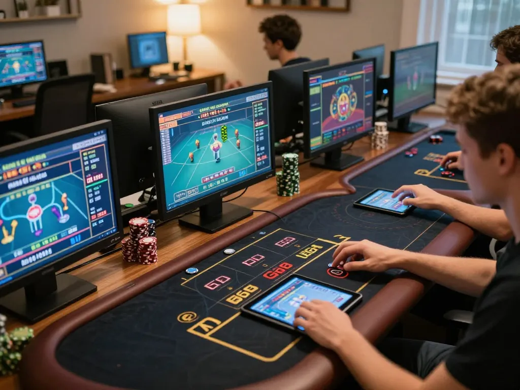 Engaging gameplay at Go99 with players using mobile apps in a cozy online environment.