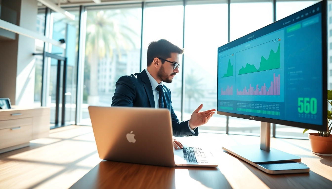 Explore Search Engine Optimization Clearwater strategies with data analysis in a professional office.