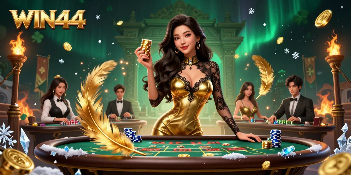 Experience high-stakes excitement with WIN444 as glamorous players engage in VIP baccarat.