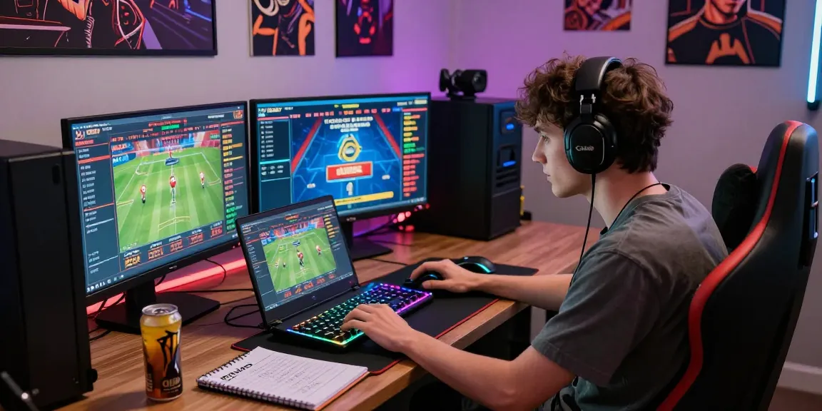 Exciting online gaming experience with raja 328, featuring a player engaging with multiple live casino games and sports betting.