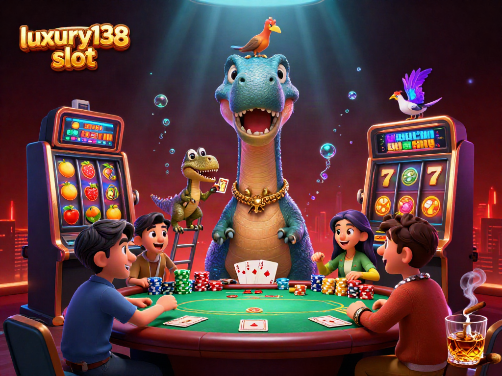 Mainkan luxury138 slot dengan berbagai simbol menarik di kasino virtual yang penuh warna.