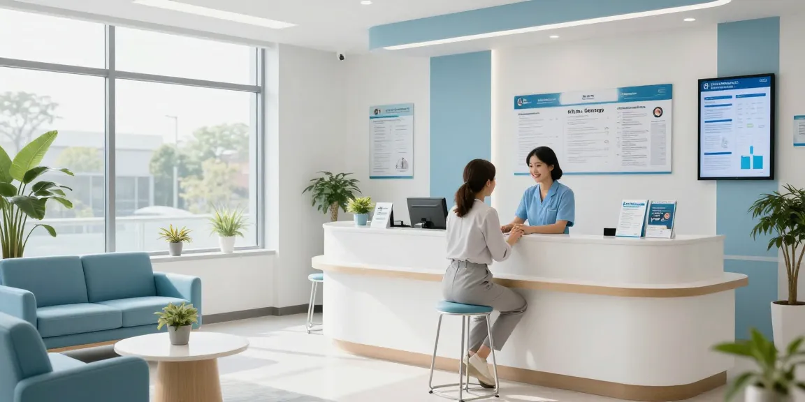 "Hair transplant Turkey: professional consultation at a modern healthcare clinic, showcasing medical services and patient care."