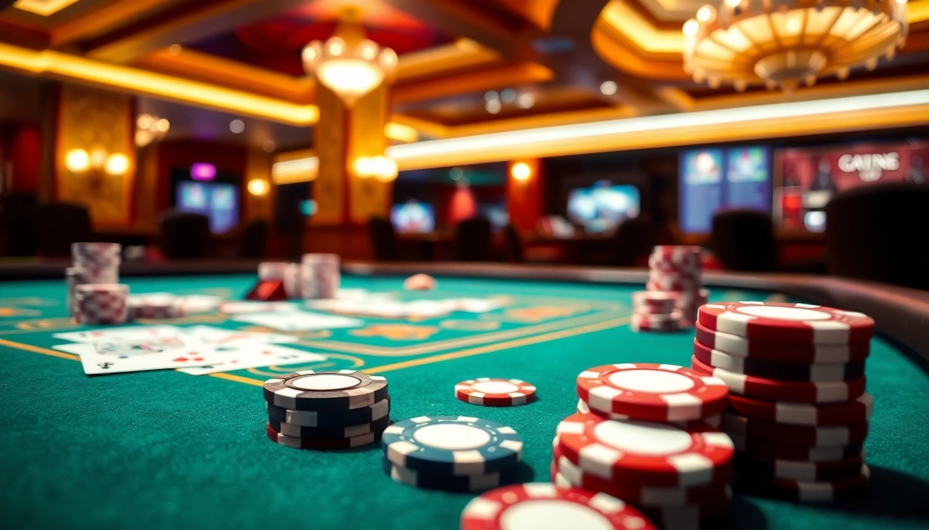 Experience the thrill of 92 pkr download at an exhilarating casino table filled with poker chips.