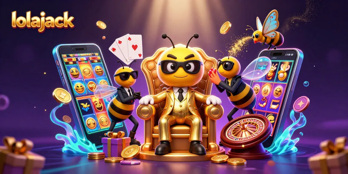 Experience the thrill of lolajack casino with exciting slots and vibrant gaming elements.