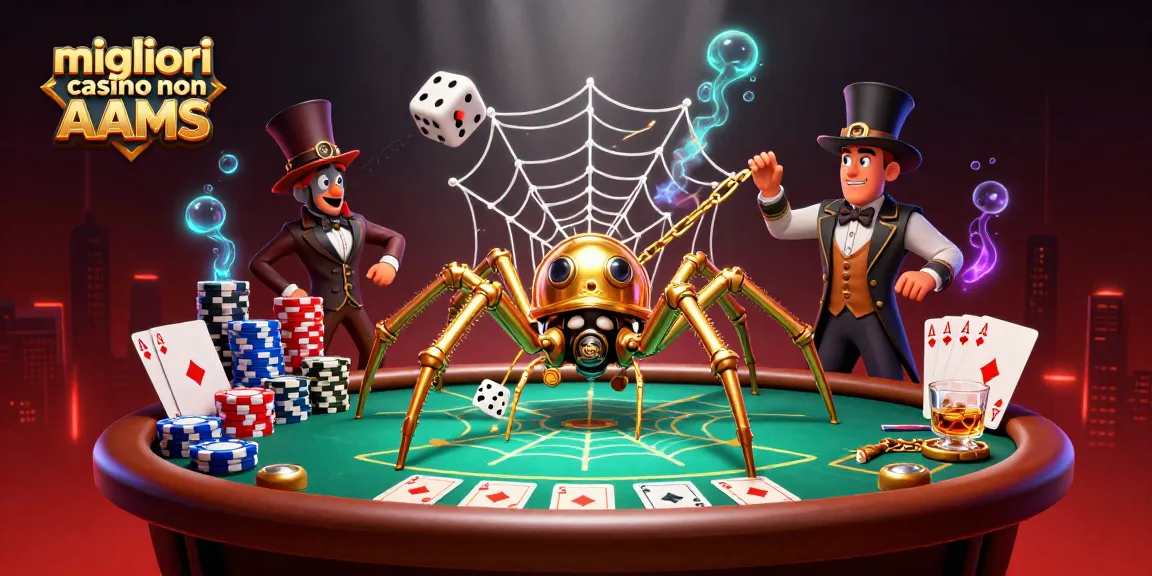 Gioca nei migliori casino non AAMS e cogli le opportunità vincenti con questa scena dinamica.