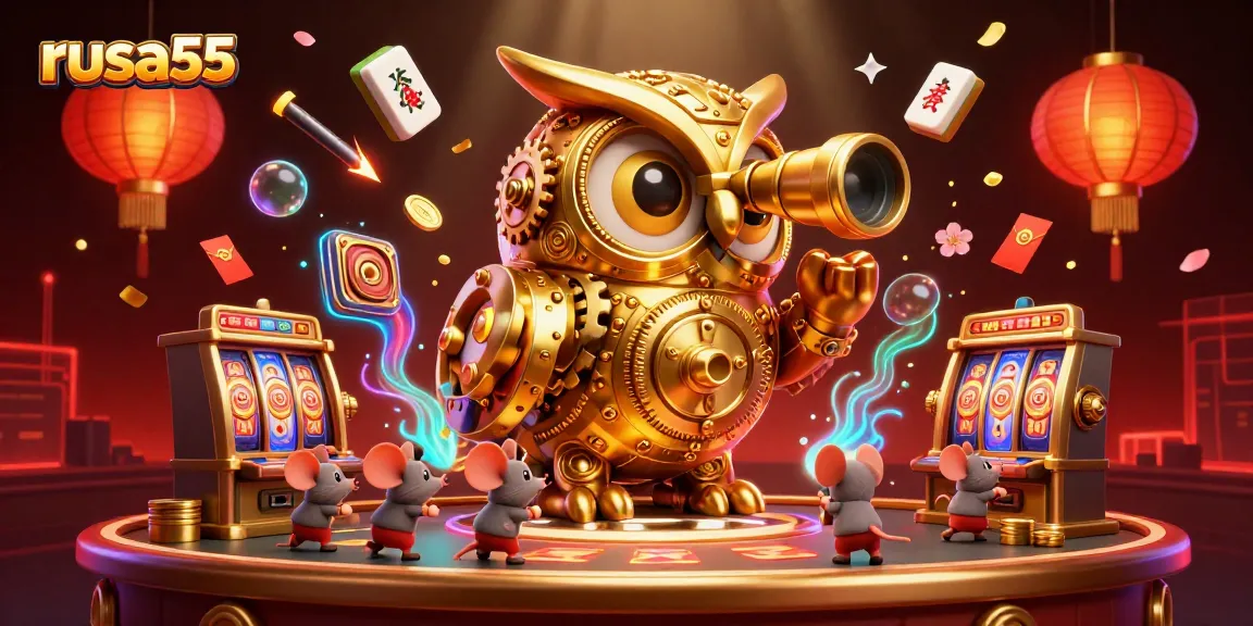 Spin slot machines and win big with rusa55 in this vibrant casino scene.