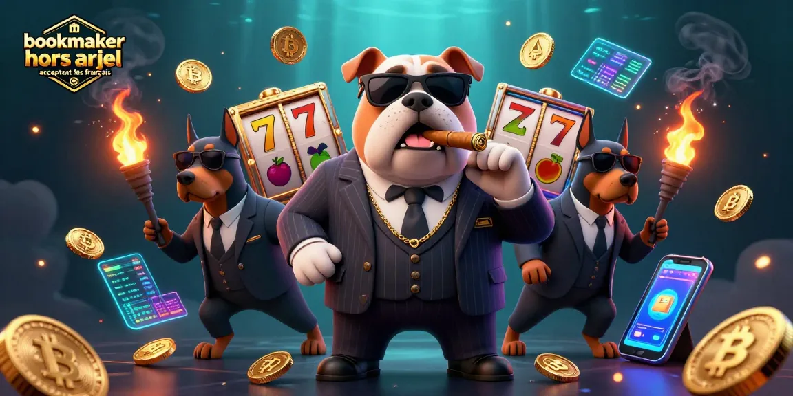 Pariez avec des bookmakers hors arjel acceptant les français dans une scène de casino dynamique et colorée.