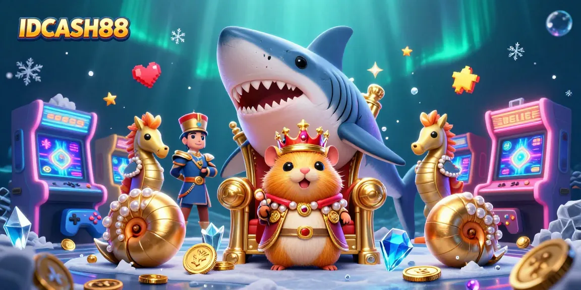 Experience vibrant gameplay at IDCASH88 with engaging characters, colorful game elements, and a lively casino atmosphere.