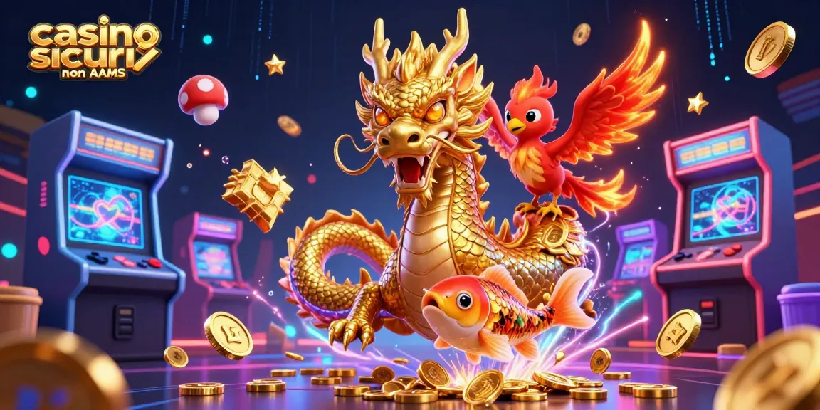 Interagisci con i migliori casino sicuri non AAMS che presentano elementi di gioco vivaci e creature mitiche.