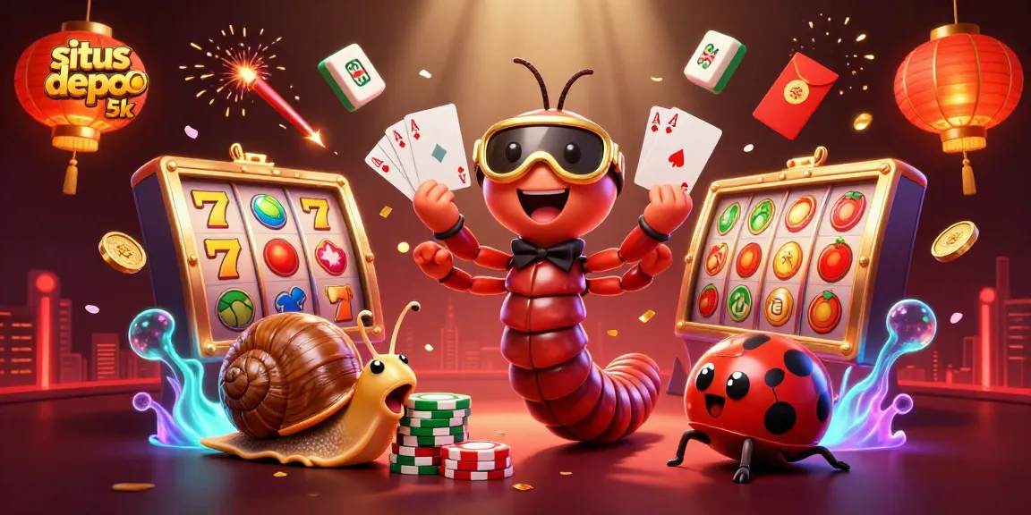Menangkan keseruan bermain situs depo 5k dengan dealer kartun 3D dan elemen kasino yang memukau.
