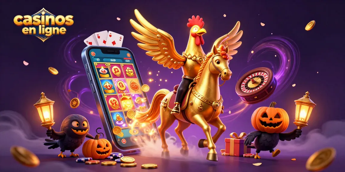 Vivez l'excitation des casinos en ligne avec des jeux de machines à sous colorées et des lumières éblouissantes.