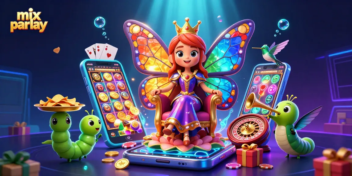 Experience thrilling mix parlay action with vibrant characters, dynamic gameplay elements, and casino flair.