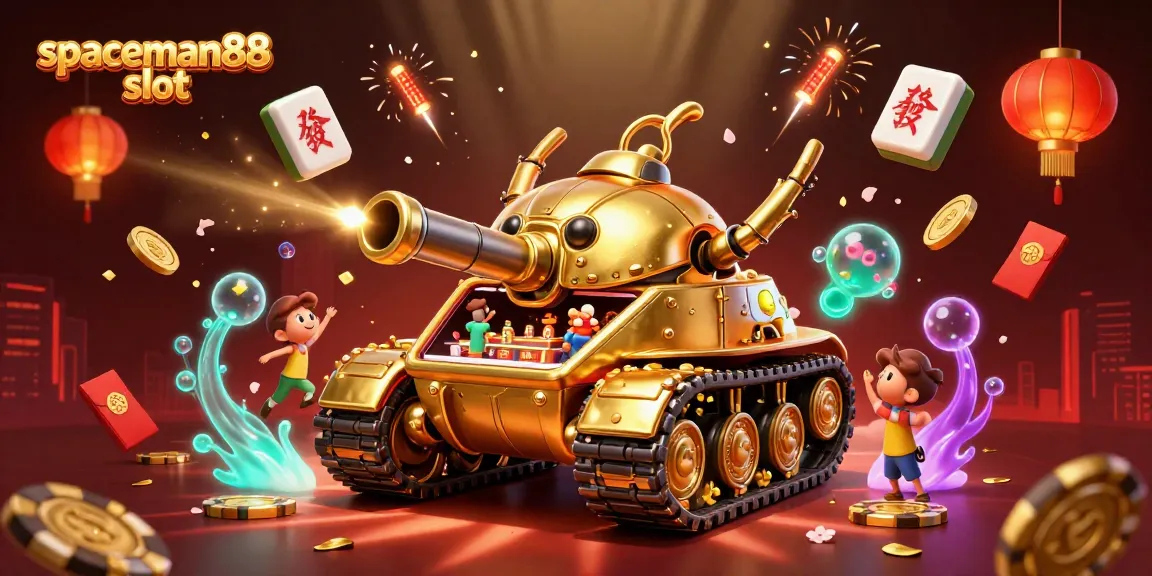 Spin to win with spaceman88 slot in an ultra-detailed 3D casino illustration featuring dynamic elements.