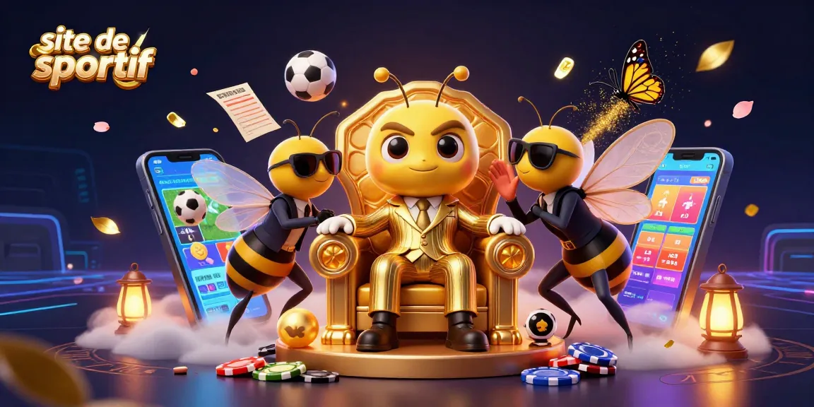Visualisez un site de paris sportif animé avec des personnages fascinants dans un environnement dynamique de jeu.